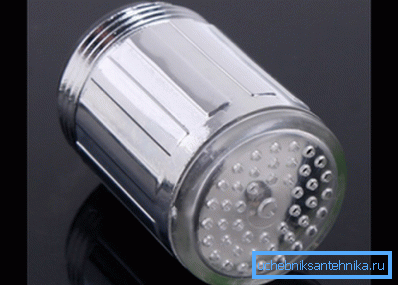 Aerator iluminat. Aerator iluminat.