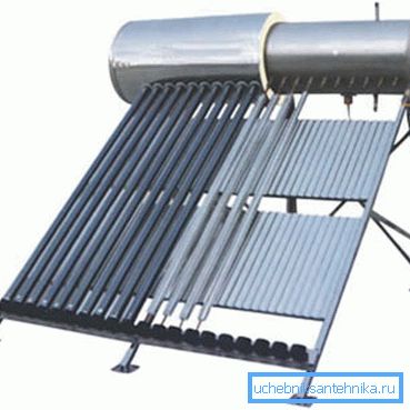 Colector solar alternativ de încălzire.