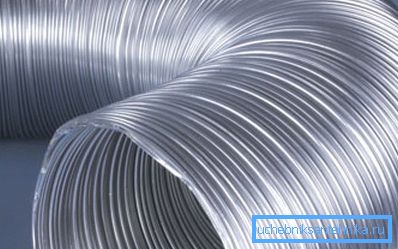 Tuburi ondulate din aluminiu