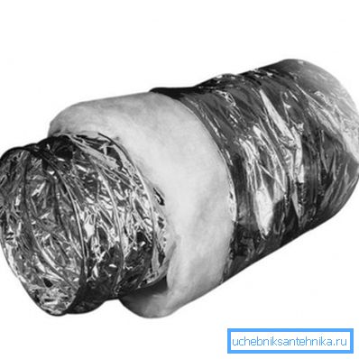 Aluminiu ondularea ondulării de 200 mm cu izolație termică Aluminiu ondularea ondulării de 200 mm cu izolație termică