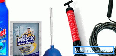 Gama de remedii pentru blocaj