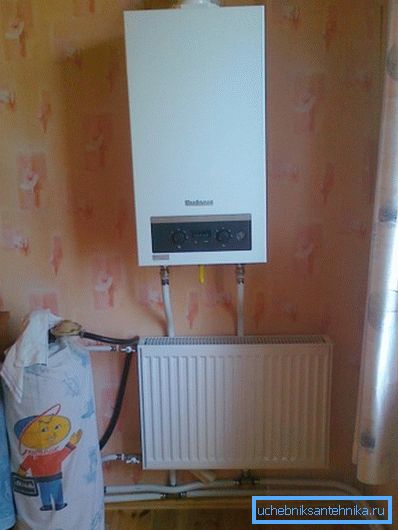 Încălzire autonomă cu gaz în apartament.
