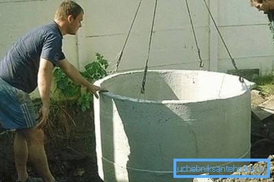 Inele de beton pentru rezervorul septic