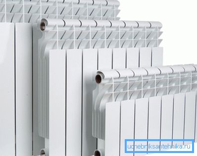 Radiatoare bimetalice de diferite dimensiuni