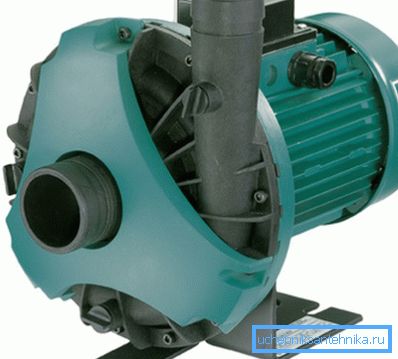 Schema de blocare: rotor pe un arbore comun cu motor.