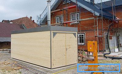 Sala boilere modulară tip container