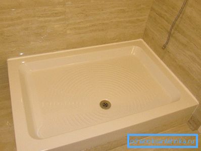Bowl 120x90, instalat pe podium.