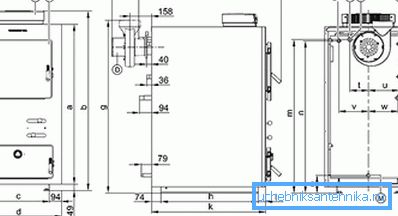 Desenarea unui cazan pe combustibil solid