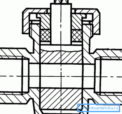 Desenul macaralei cu mecanism cilindric de blocare