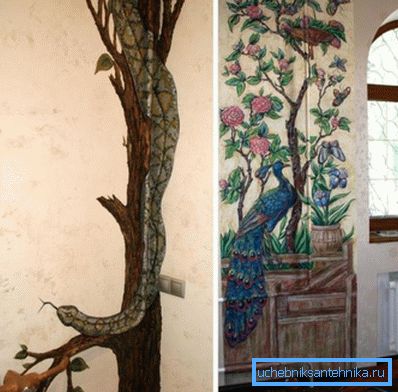 Decorarea tuburilor de încălzire colorată