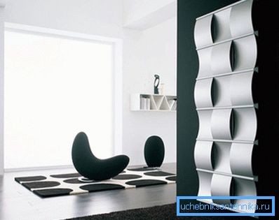 Baterii decorative din aluminiu