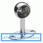 Suportul decorativ și suportul pentru țevi de 25 mm arată diferit Suportul decorativ și suportul pentru țevi de 25 mm arată diferit
