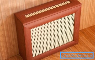 Caseta decorativă a bateriei de încălzire