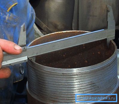 Diametrul țevii trebuie să fie mai mare de 127 mm. Diametrul țevii trebuie să fie mai mare de 127 mm.