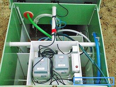 Pentru funcționarea rezervorului septic, compresoarele necesită electricitate