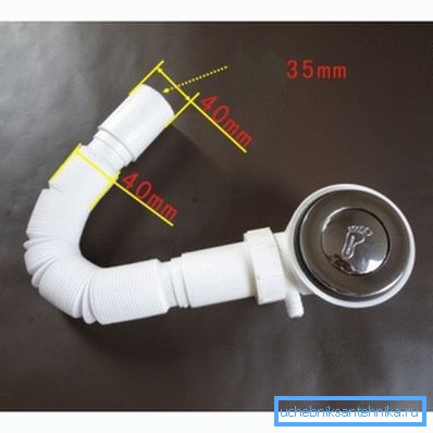 Pentru a scurge deschideți pur și simplu apăsați un buton