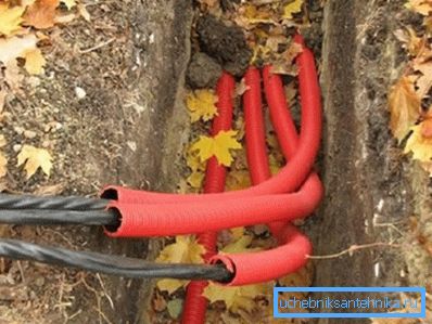 Țeava ondulată pe două straturi pentru instalarea prin cablu