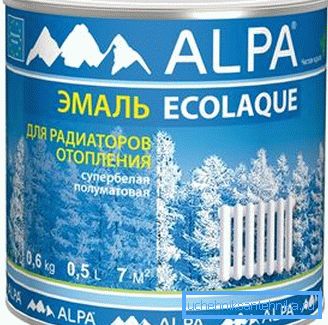 Emaila ecologică, inodoră pentru pictarea încălzitoarelor Ecolaque