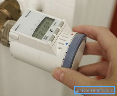 Ventil radiator termostatic electronic - principiu de funcționare