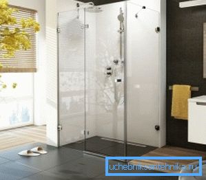 Dacă utilizați un geam transparent, designul va fi aproape invizibil.