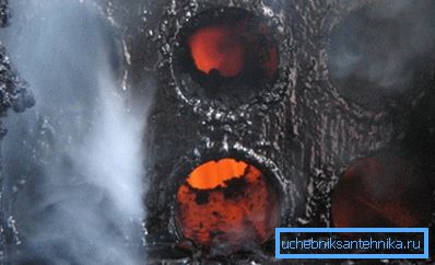 Dacă un cazan cu combustibil solid fumează - proastă coș de fum