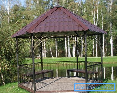 Pavilion estetic de vară la dacha Pavilion estetic de vară la dacha