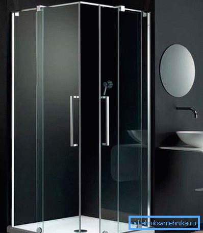 Esteticul transparent al dușului estetic 90 90 cm