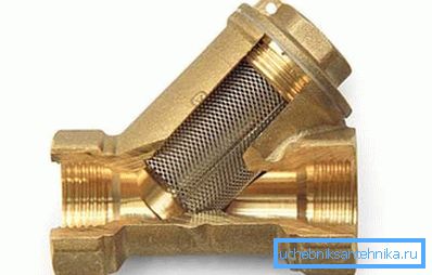 Filtru grosier.