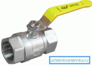 Fotografia supapei cu bilă cu gaz
