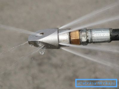 Duză foto pentru spălarea hidrodinamică Duză foto pentru spălarea hidrodinamică