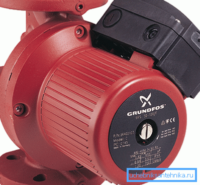 Fotografia unei pompe Grundfos.