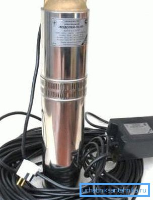 Fotografia unei pompe centrifuge submersibile