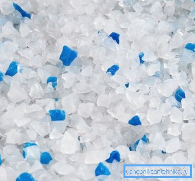 Fotografie de umplut cu silicagel Fotografie de umplut cu silicagel