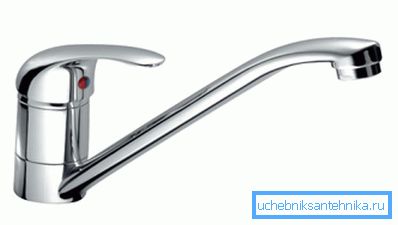 Fotografia unei robinet standard pentru chiuvetă