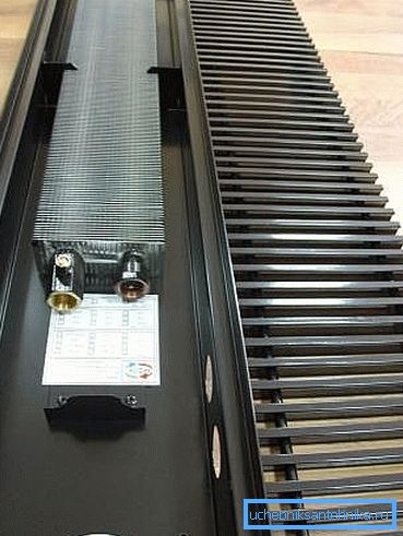 Convector de podea de fotografie