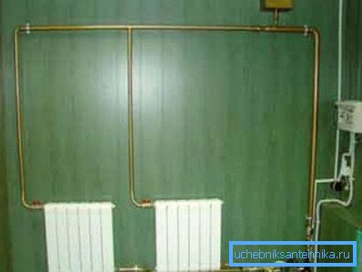 Sistem de încălzire funcțional al unei case particulare cu flux de fluid gravitațional Sistem de încălzire funcțional al unei case particulare cu flux de fluid gravitațional