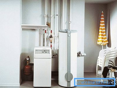 Cazan cu gaz în casă privată