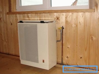 Convector de gaz.