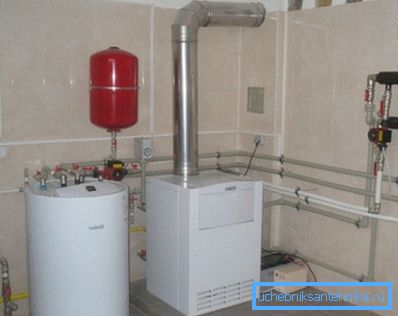 Sistem de încălzire a apei pe cazan Sistem de încălzire a apei pe cazan
