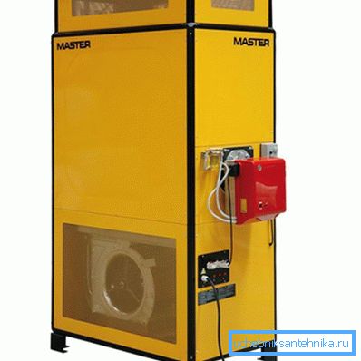 Generator de căldură pe gaz