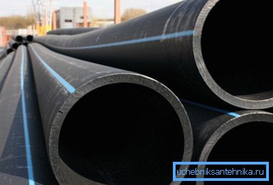Țevi flexibile din polietilenă pentru instalarea de canalizare exterioară