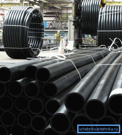 Tuburi pregătite pentru alimentarea cu apă din HDPE Tuburi pregătite pentru alimentarea cu apă din HDPE