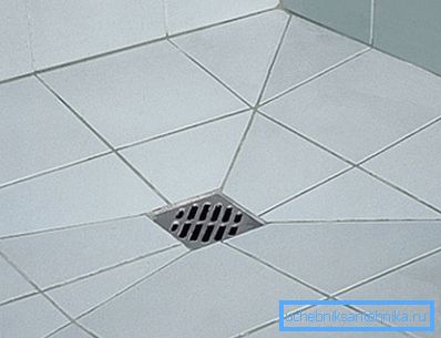 Podea gata cu scurgere Podea gata cu scurgere