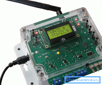 Modulul GSM pentru încălzire asigură comunicarea și controlul de la distanță.