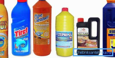 Produse chimice pentru curatarea apelor uzate.