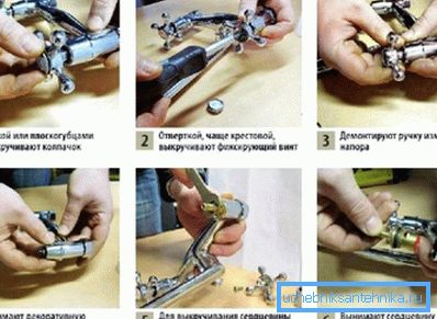 Cum de a repara robinetul în bucătărie pas cu pas