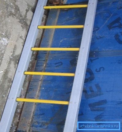 Scări de canalizare și scurgere din fibră de sticlă