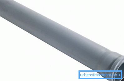 Canalizare 40 PP cu clopot: diametru 40 mm, lungime 500 mm