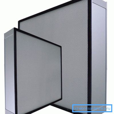 Filtre de casetă Nera pentru ventilarea încăperilor industriale