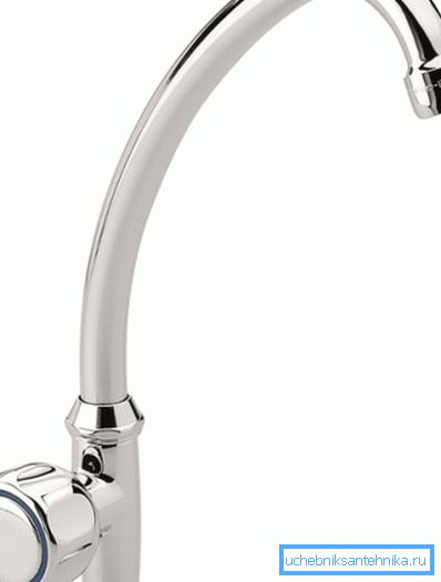 Mixer clasic cu un singur ventil